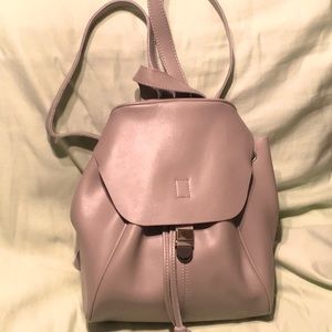 Co-lab Leather Backpack Slingback Daypack